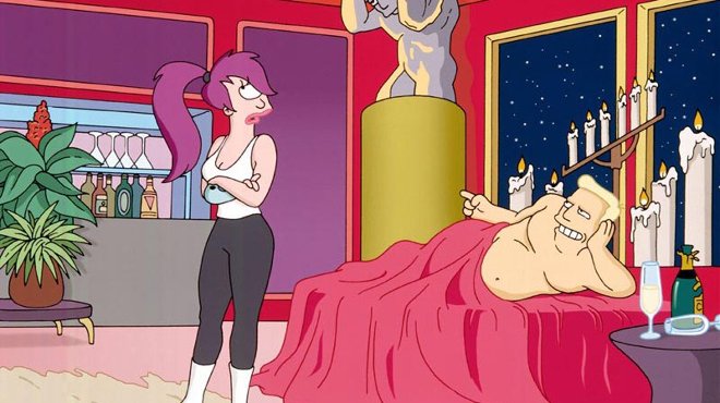 Futurama 01x04 - Begegnung mit Zapp Brannigan