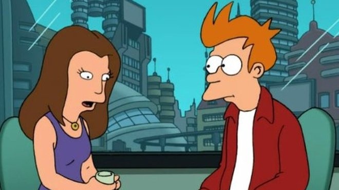 Futurama 03x03 - Die Frau, die aus der Kälte kam