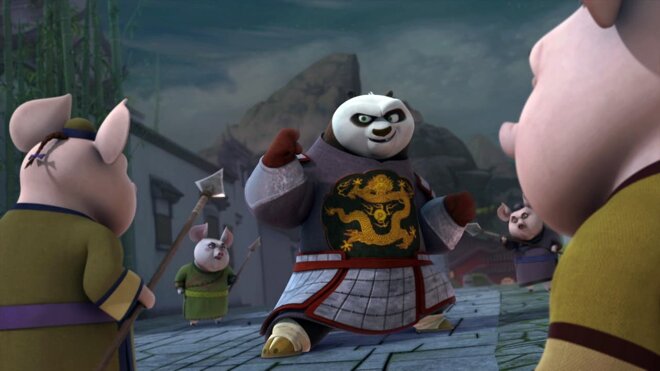 Kung Fu Panda – Legenden mit Fell und Fu 02x16 - Der Mitternachts-Fremde