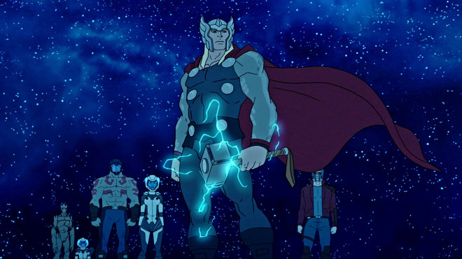 Marvel's Guardians of the Galaxy 02x12 - Der Symbiontenkrieg: Teil 2: Spartax