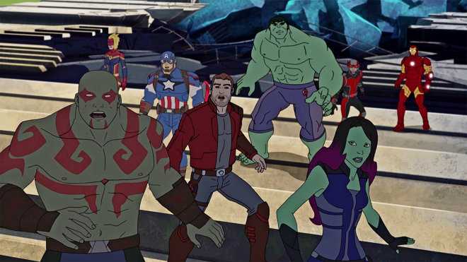 Marvel's Guardians of the Galaxy 02x01 - Allianz der Helden – Teil 1