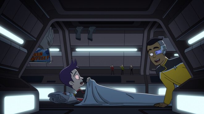 Star Trek: Lower Decks 04x02 - Keine Knochen, aber muss trotzdem fliehen