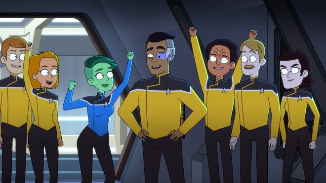 Star Trek: Lower Decks 04x02 - Keine Knochen, aber muss trotzdem fliehen