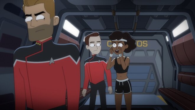 Star Trek: Lower Decks 04x02 - Keine Knochen, aber muss trotzdem fliehen