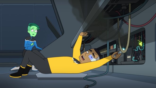 Star Trek: Lower Decks 01x05 - Mondtrümmer und Liebesleid