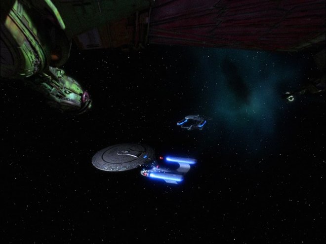 Raumschiff Enterprise: Das nächste Jahrhundert 03x15 - Die alte Enterprise