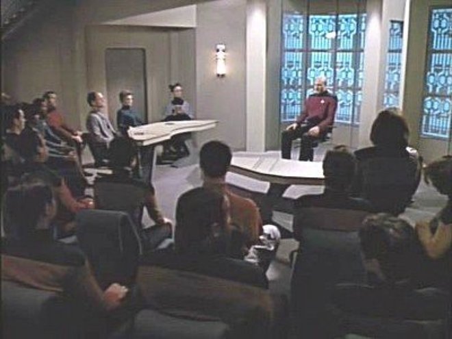 Raumschiff Enterprise: Das nächste Jahrhundert 04x21 - Das Standgericht