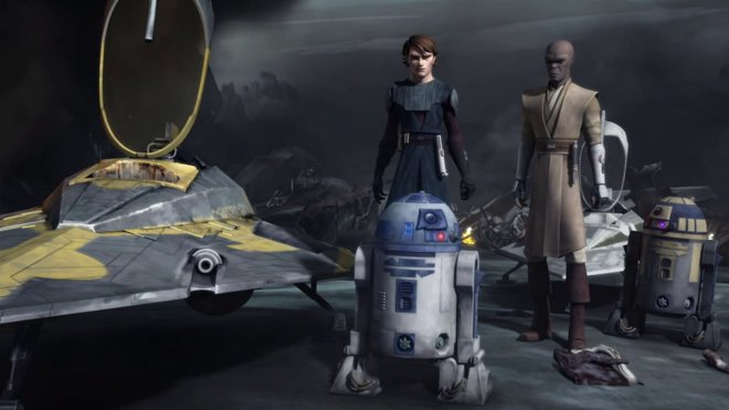 Star Wars: The Clone Wars 02x21 - Komm' nach Hause, R2