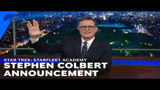 Star Trek: Starfleet Academy | Stephen Colbert Announcement | Paramount+ (NYCC 2025)