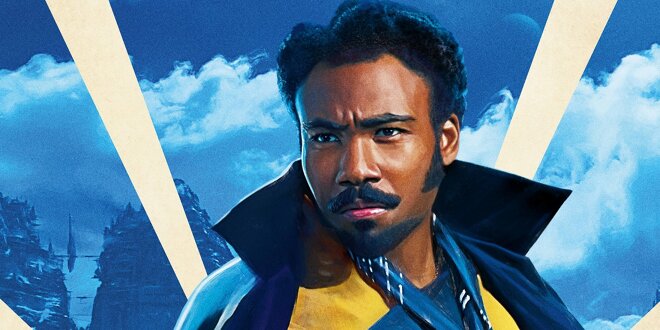 Donald Clover als Lando Calrissian Donald Clover als Lando Calrissian