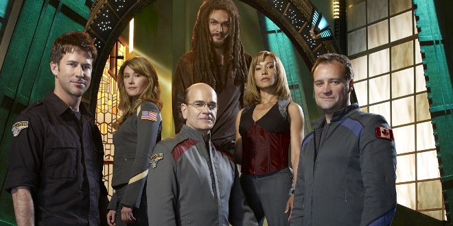 John Sheppard, Dr. Jennifer Keller, Richard Woolsey, Ronon Dex,Teyla Emmagan und Dr. Rodney McKay John Sheppard, Dr. Jennifer Keller, Richard Woolsey, Ronon Dex,Teyla Emmagan und Dr. Rodney McKay