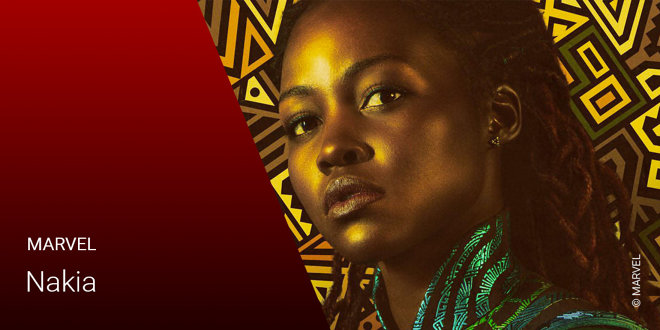 Lupita Nyong'o als Nakia Lupita Nyong'o als Nakia