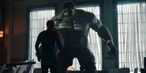 Bild zu: Längere Arme, graue Haare, braune Augen: So hat Marvel den Hulk für „Spider-Man: Brand New Day“ umgebaut