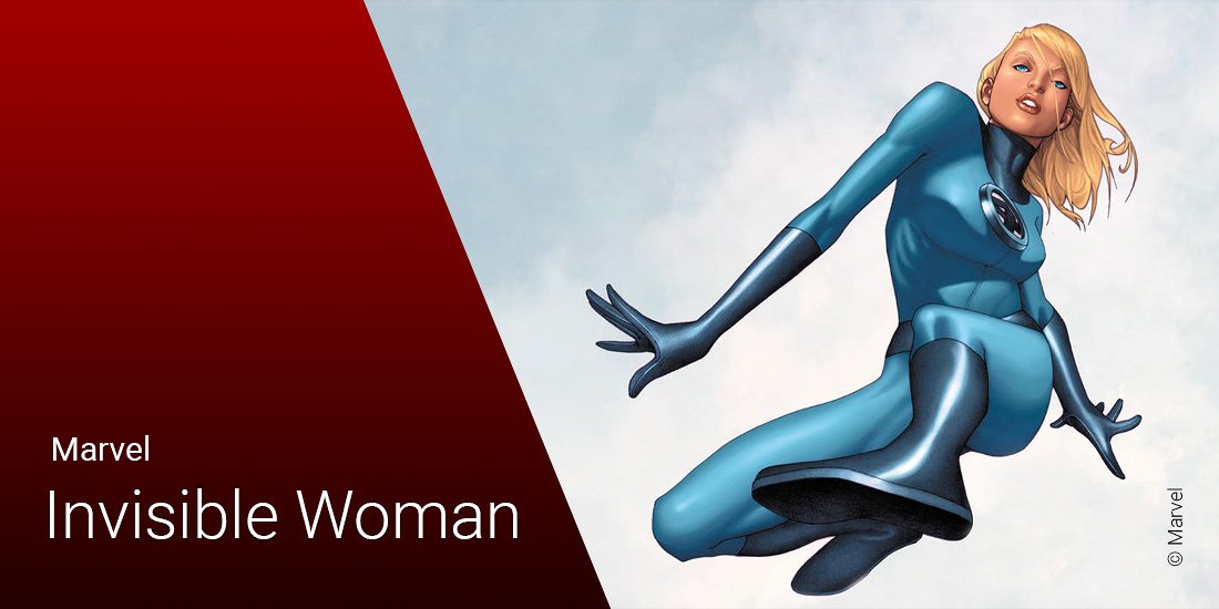 Invisible Woman (Sue Storm) - Marvel Charakter Invisible Woman (Sue Storm) - Marvel Charakter