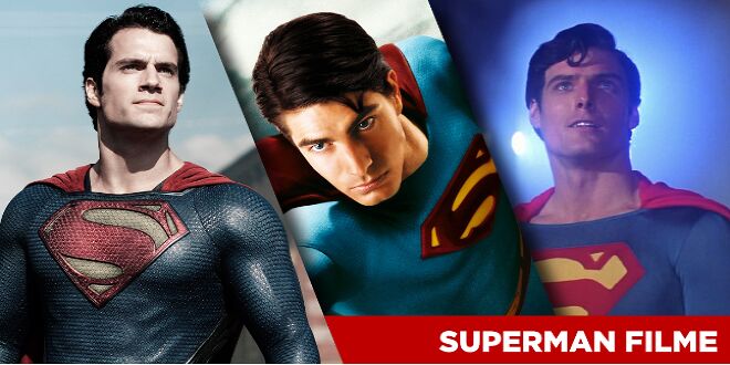 Superman: Die Filme in der richtigen Reihenfolge Superman: Die Filme in der richtigen Reihenfolge