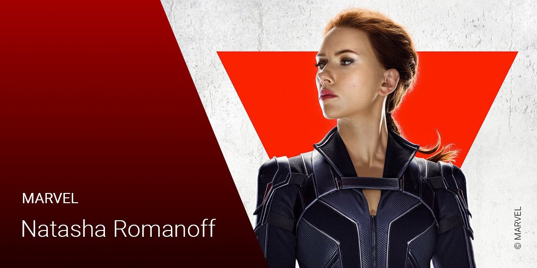Natasha Romanoff - Marvel Charakter Natasha Romanoff - Marvel Charakter