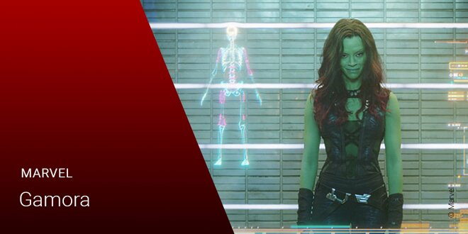 Gamora - Marvel Charakter Gamora - Marvel Charakter