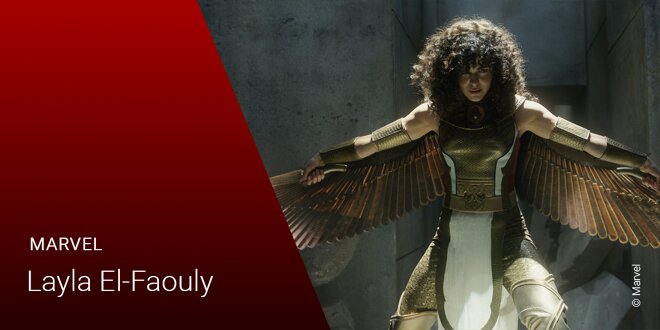 Scarlet Scarab (Layla El-Faouly) - Marvel Charakter Scarlet Scarab (Layla El-Faouly) - Marvel Charakter