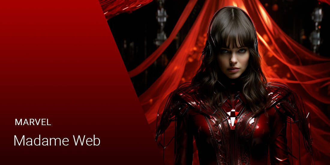 Madame Web (Cassandra Webb) - Marvel Charakter Madame Web (Cassandra Webb) - Marvel Charakter