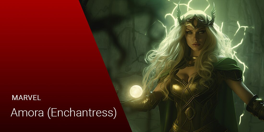 Amora (Enchantress) - Marvel Charakter Amora (Enchantress) - Marvel Charakter