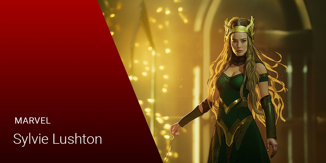 Sylvie Lushton (Enchantress) - Marvel Charakter Sylvie Lushton (Enchantress) - Marvel Charakter