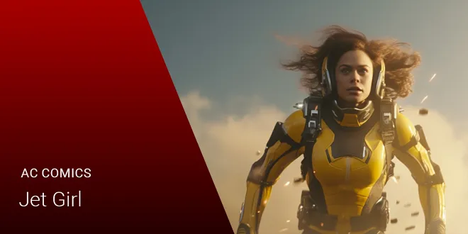 Bild zu: Jet Girl (Patricia Carson): AC-Comics-Heldin aus dem Goldenen Zeitalter