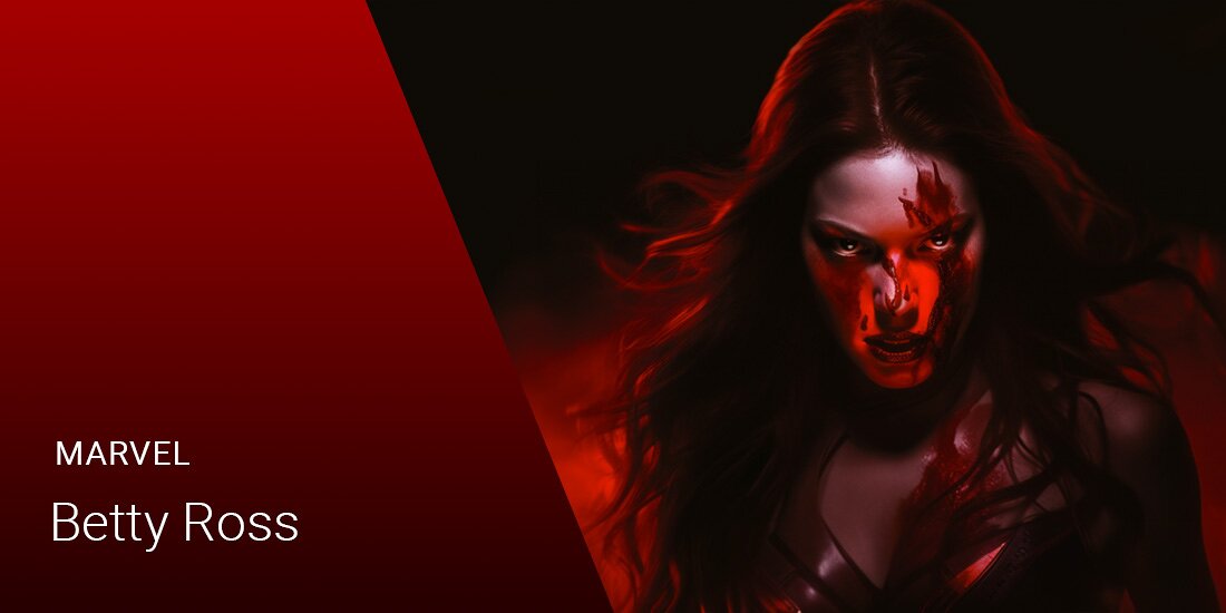 Betty Ross (Red She-Hulk) - Marvel Charakter Betty Ross (Red She-Hulk) - Marvel Charakter