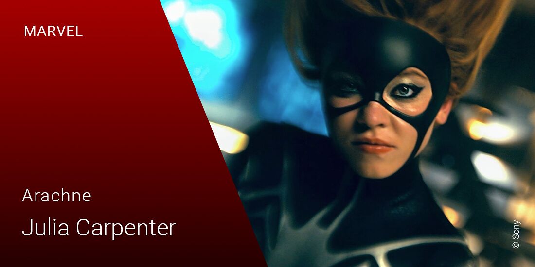 Julia Carpenter (Arachne) - Marvel Charakter Julia Carpenter (Arachne) - Marvel Charakter