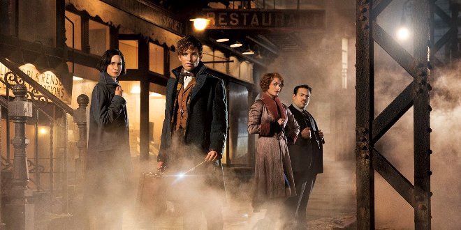 Tina, Newt, Queenie und Jakob Phantastische Tierwesen und wo sie zu finden sind